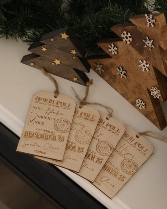 Santa Gift Tag