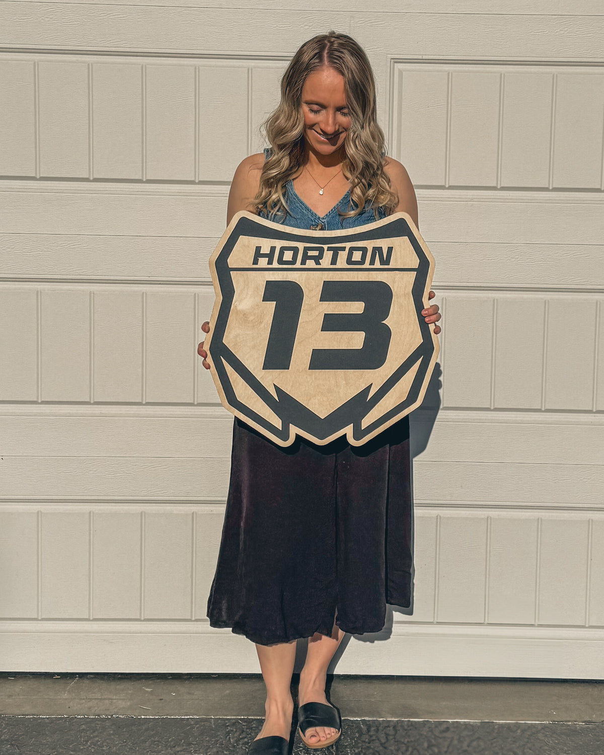 Motocross Custom Name Sign