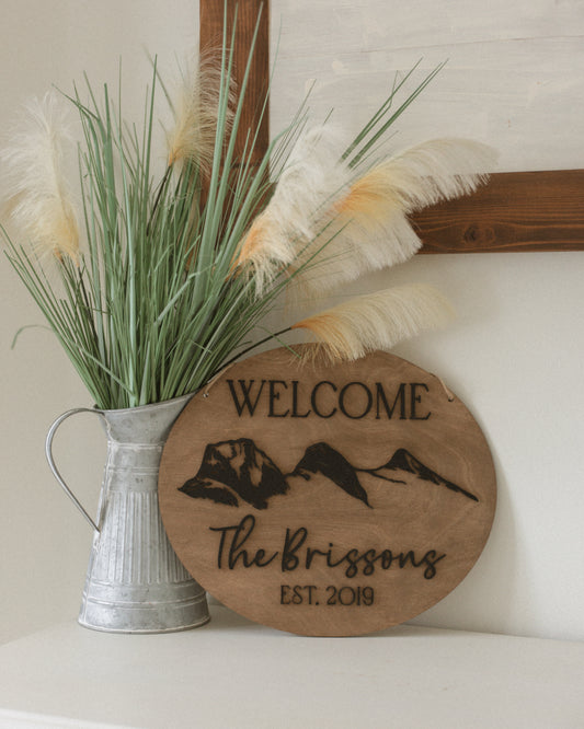 Custom Golden Ears Family Sign