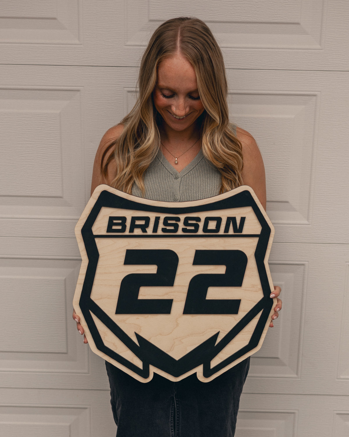 Motocross Custom Name Sign