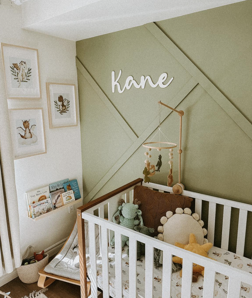 Customized Baby Nursery Name Sign Cutout